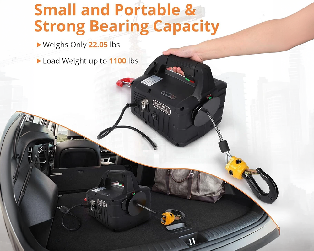 Electric winch with overload protection