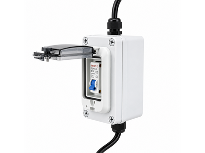 2M Caravan Extension Cable Adaptor with 10A IP67 MCB Breaker