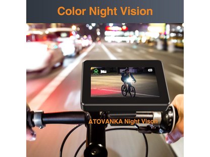 1080P Bike Mirror Camera 4.3" Monitor