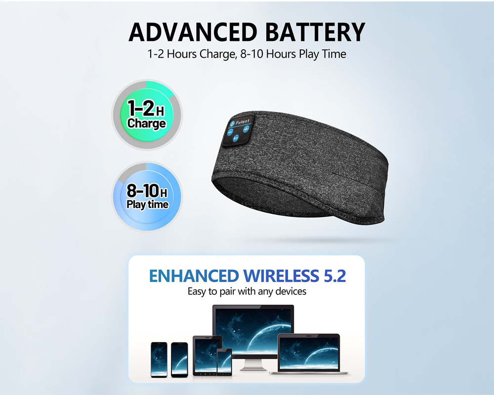 wireless music headband