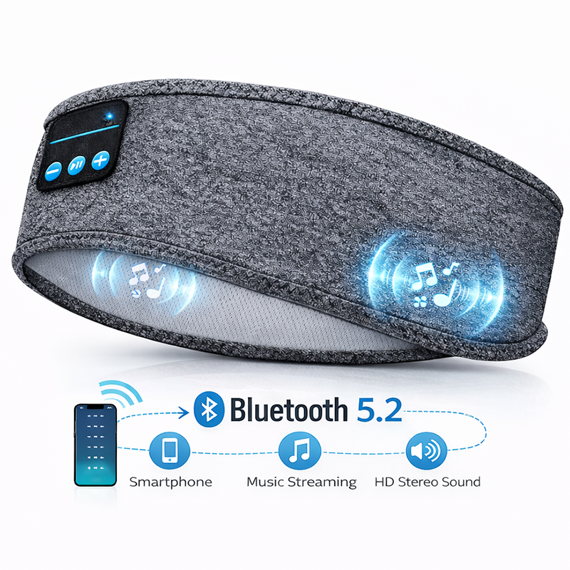 Sleeping Headphones Headband Bluetooth Sleep Eye Mask