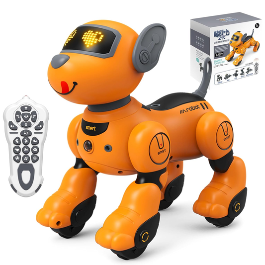 interactive robot dog toy