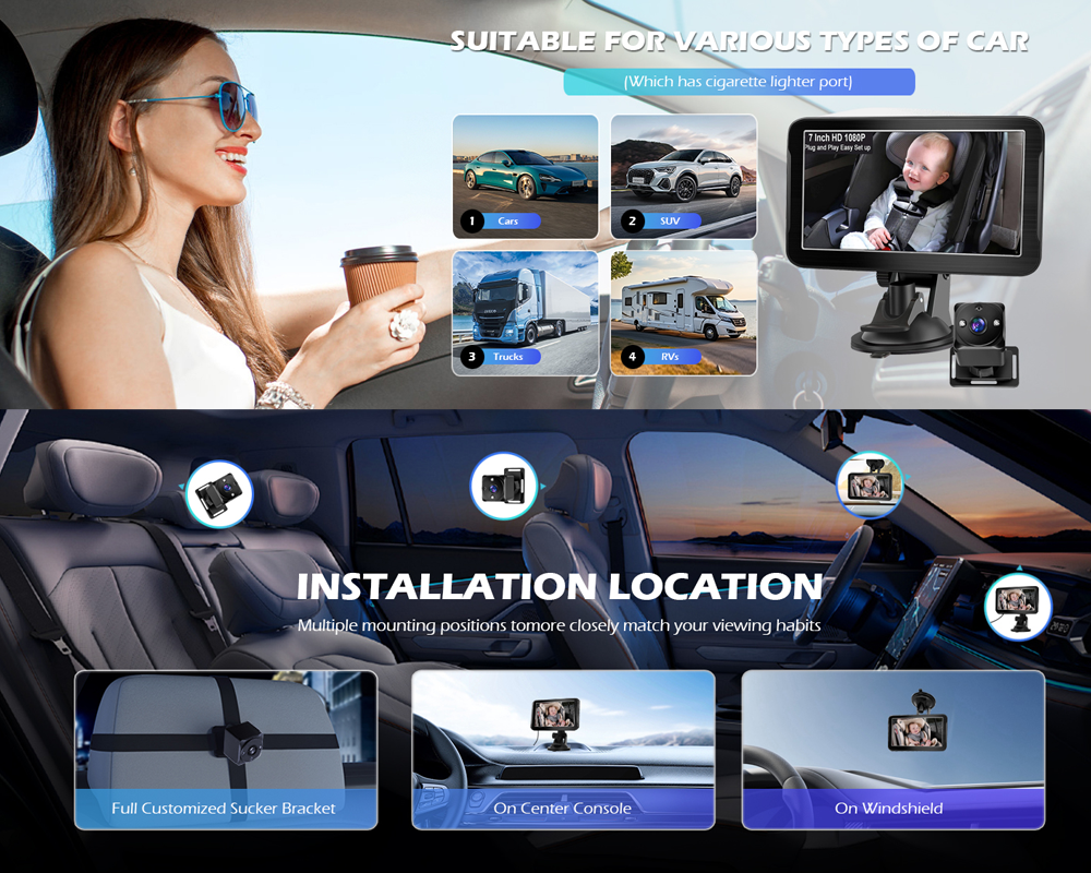 wide angle car camera lens