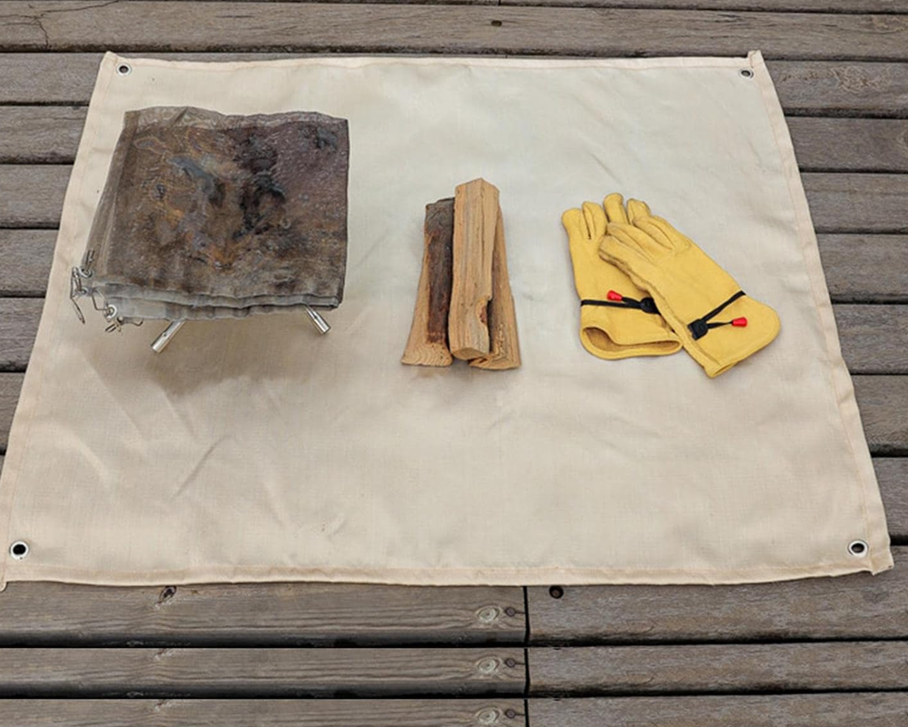 fiberglass heat resistant mat