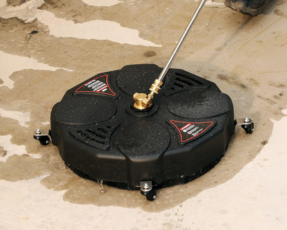 Four rotating nozzles cleaner