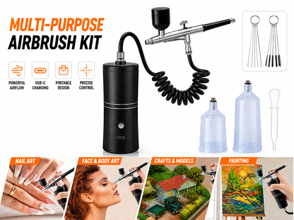 Airbrush Kit with Compressor