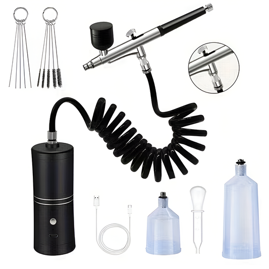 Cordless airbrush kit