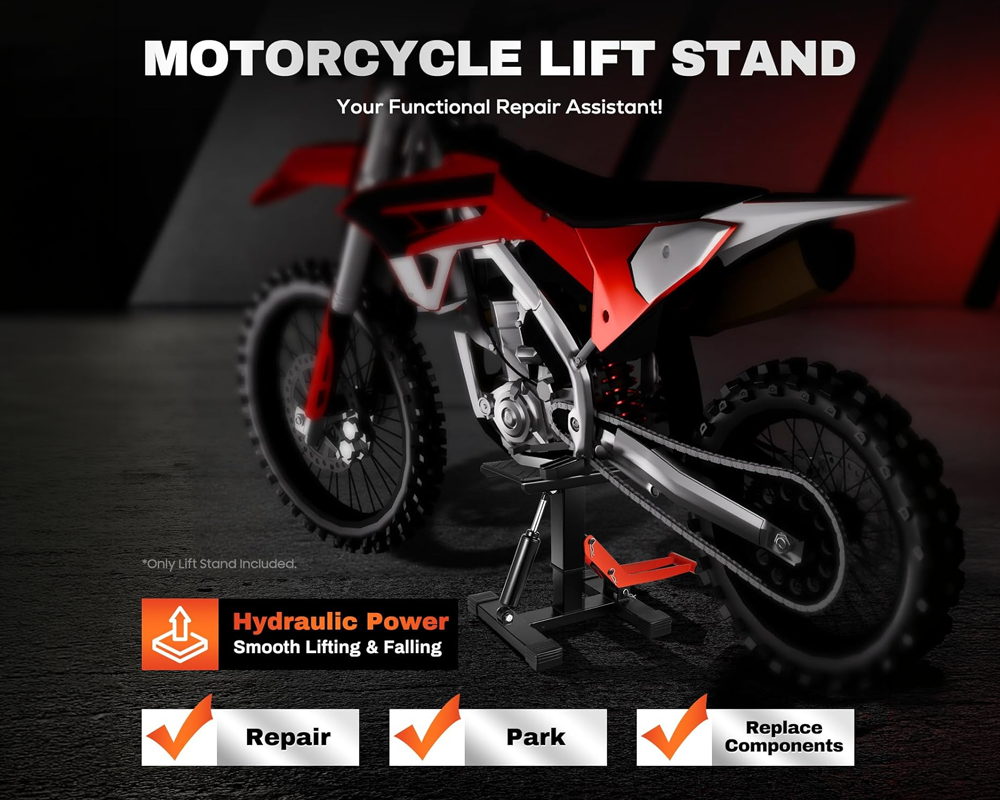 height adjustable bike jack