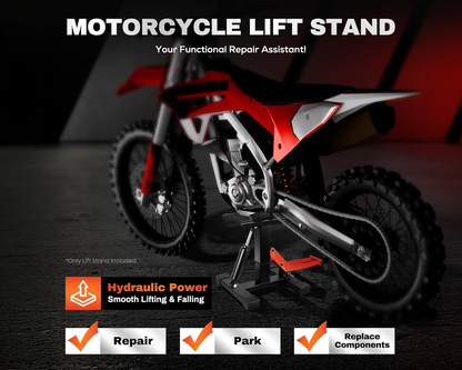height adjustable bike jack