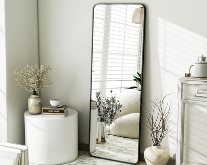 modern framed dressing mirror
