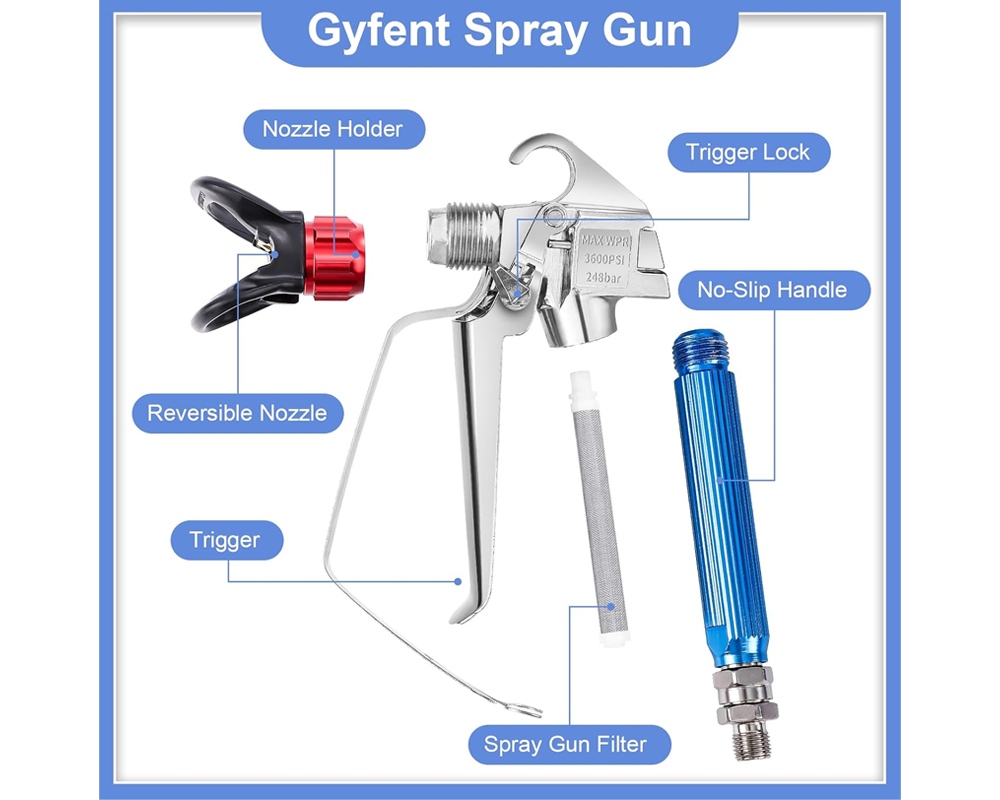 14Pcs Airless Paint Sprayer Gun Kit