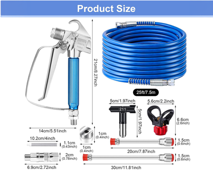 14Pcs Airless Paint Sprayer Gun Kit