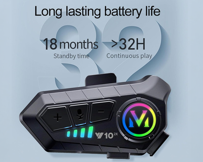 Motorcycle Helmet Intercom Headset