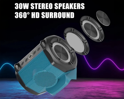 Makita Battery Compatible Bluetooth Speaker Fits LXT 18V Battery