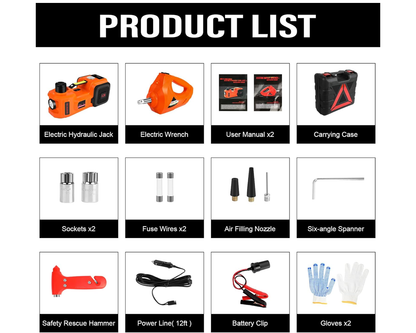 Car Electric Hydraulic Floor Jack