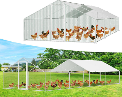 Outdoor Chicken Coop 8Mx3Mx2M