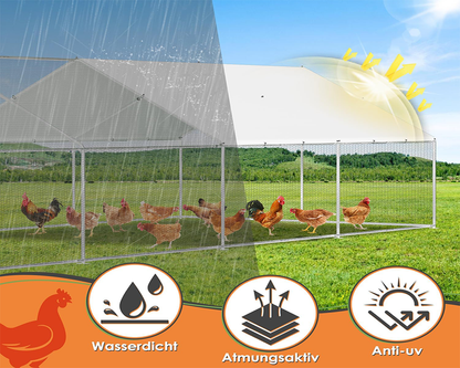 Outdoor Chicken Coop 8Mx3Mx2M