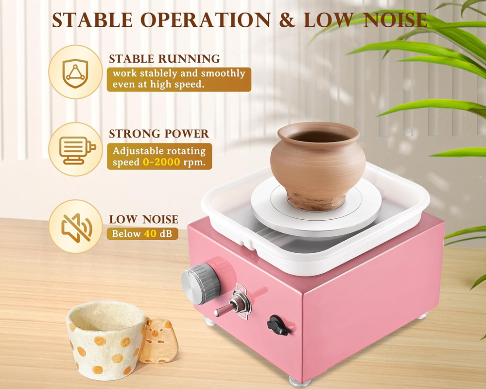 Mini Pottery Wheel Machine