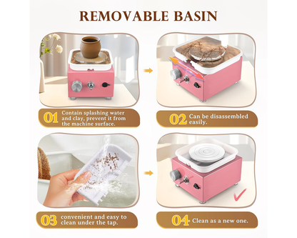 Mini Pottery Wheel Machine