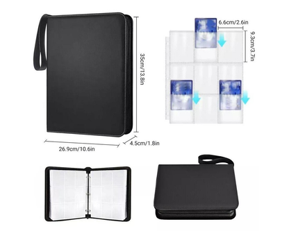 900 Pockets Cards Holder Storage Bag 900 Card Holder Capacity Album Collector