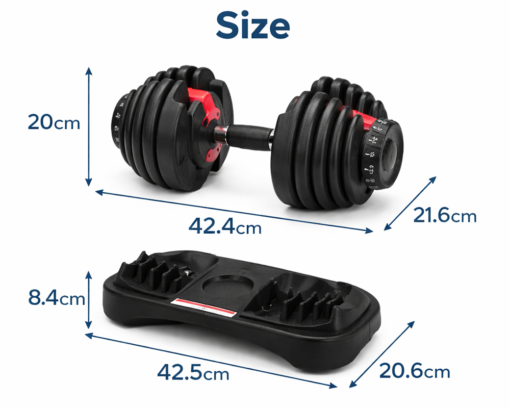 Adjustable Dumbbells 40KG