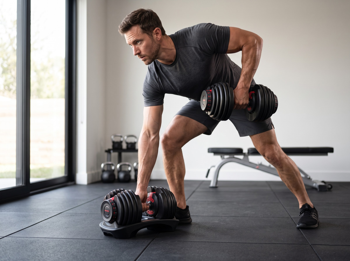 Adjustable Dumbbells 40Kg 2PCS Set