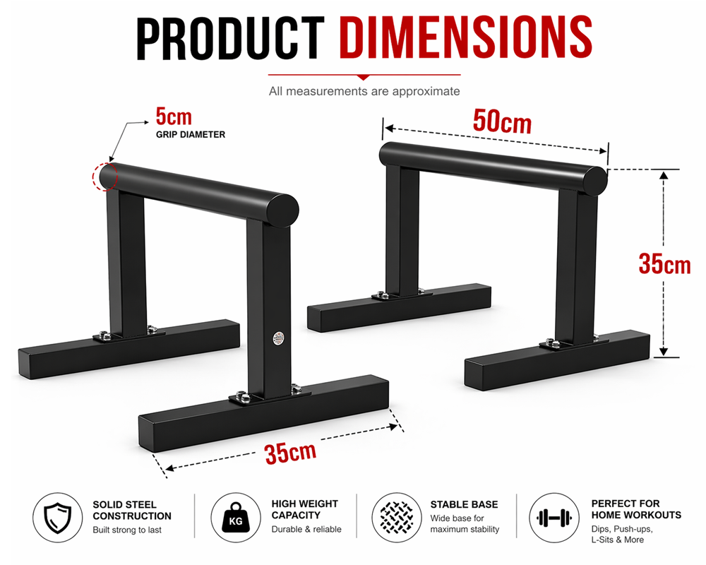 Parallel Bar Dip Bars