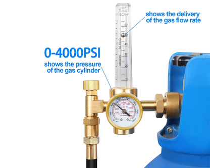 Welding Argon Flow Tube Regulator