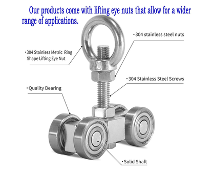 Unistrut Trolley Rollers