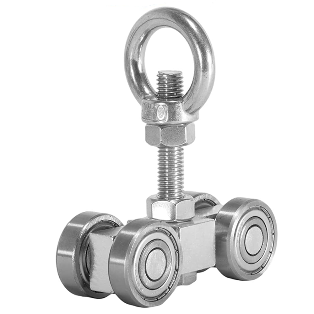 4 Wheel Unistrut Trolley Rollers