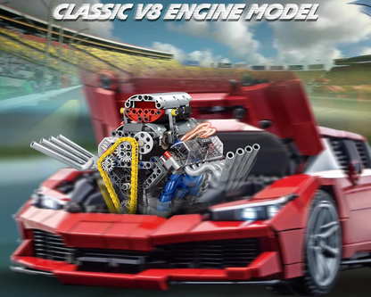 V8 Engine Building Set