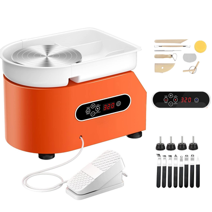 Electric pottery wheel machine
