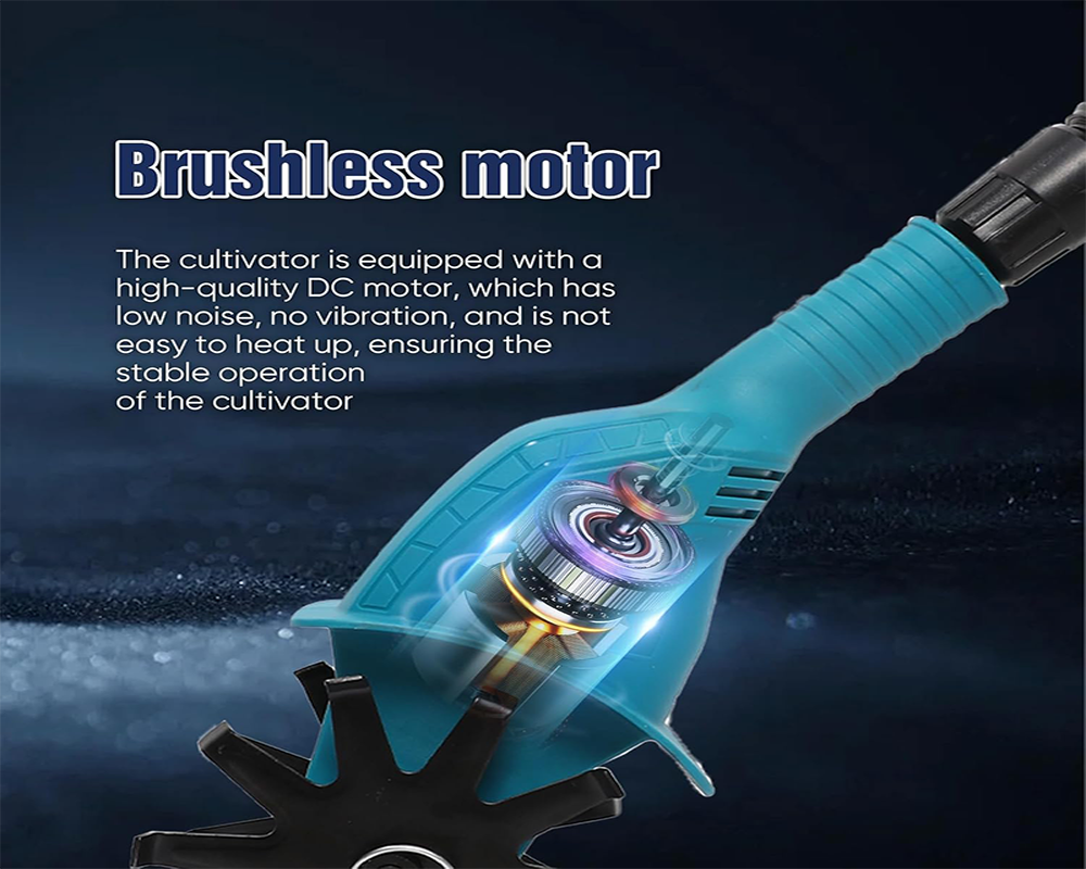 Cordless Cultivator Electric Tiller