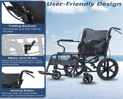 Folding Wheelchair Mobility Chair