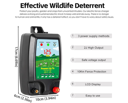 Electric Fence Energizer 10km