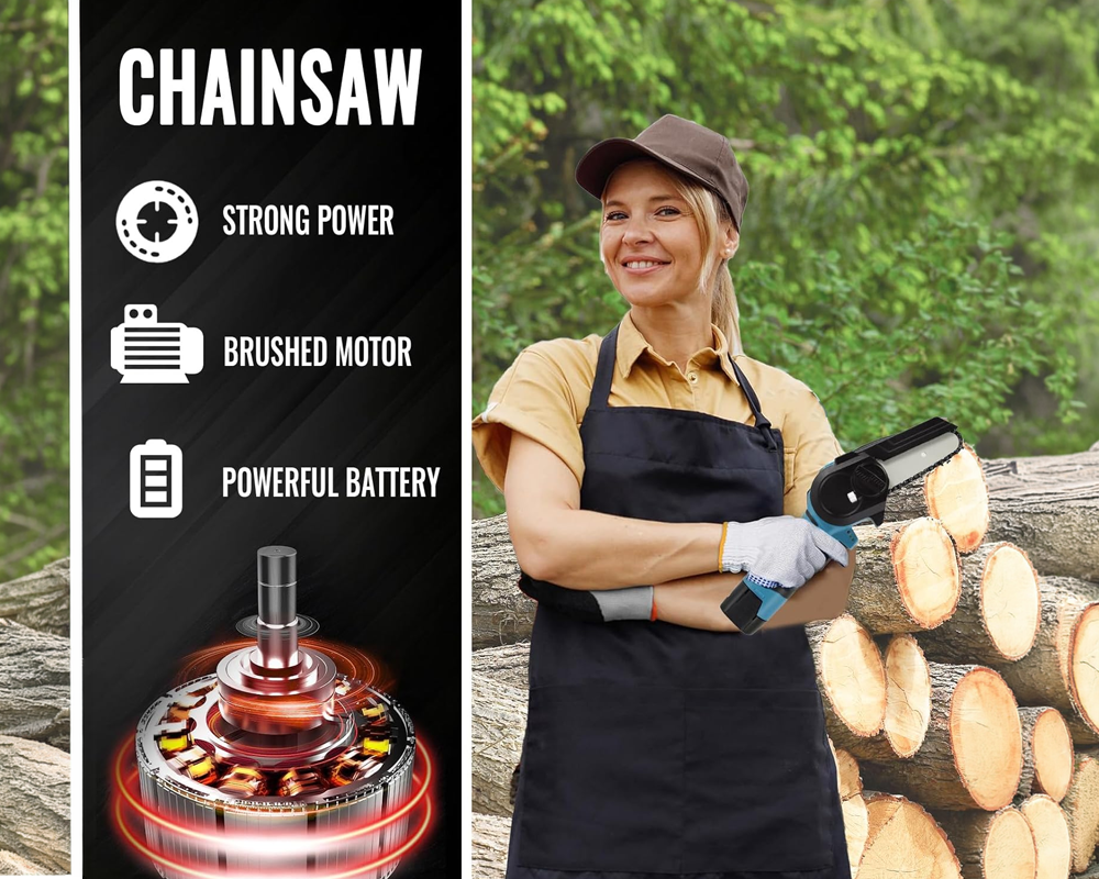 Mini Chainsaw Cordless Power ChainSaws