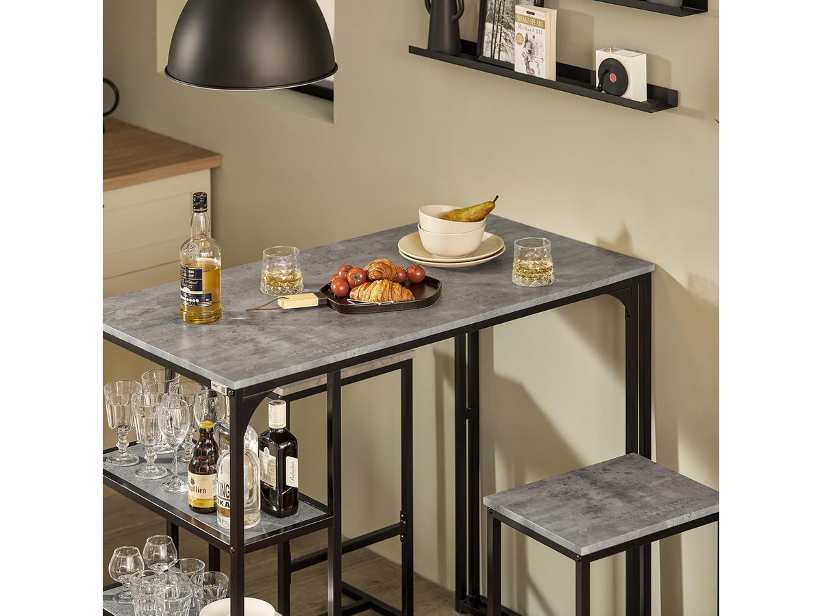 Bar Table and Bar Stools Set