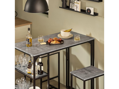 Bar Table and Bar Stools Set