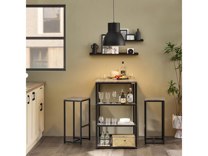 Bar Table and Bar Stools Set