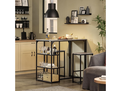 Bar Table and Bar Stools Set