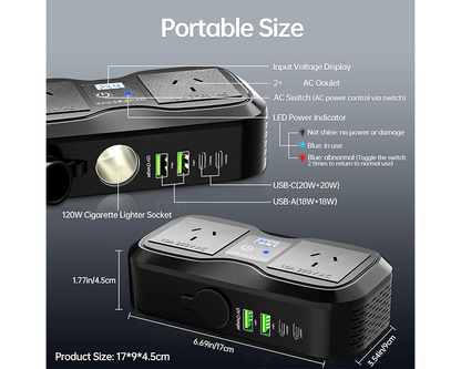 Car Power Inverter 200W