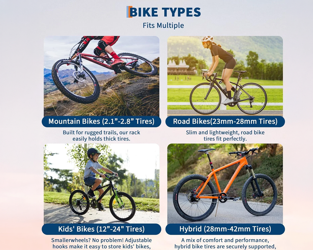 Freestanding Bike Storage Rack