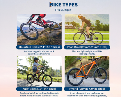 Freestanding Bike Storage Rack