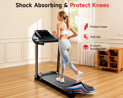 Folding Treadmill Mechanical Treadmill Walking Machine