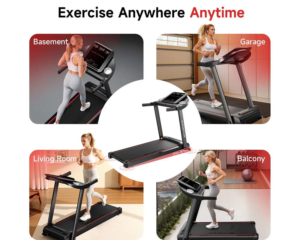 Folding Treadmill Mechanical Treadmill Walking Machine