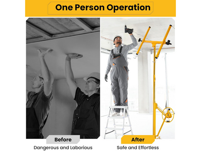 Drywall Panel Lifter 16FT Heavy Duty Plasterboard Hoist Drywall