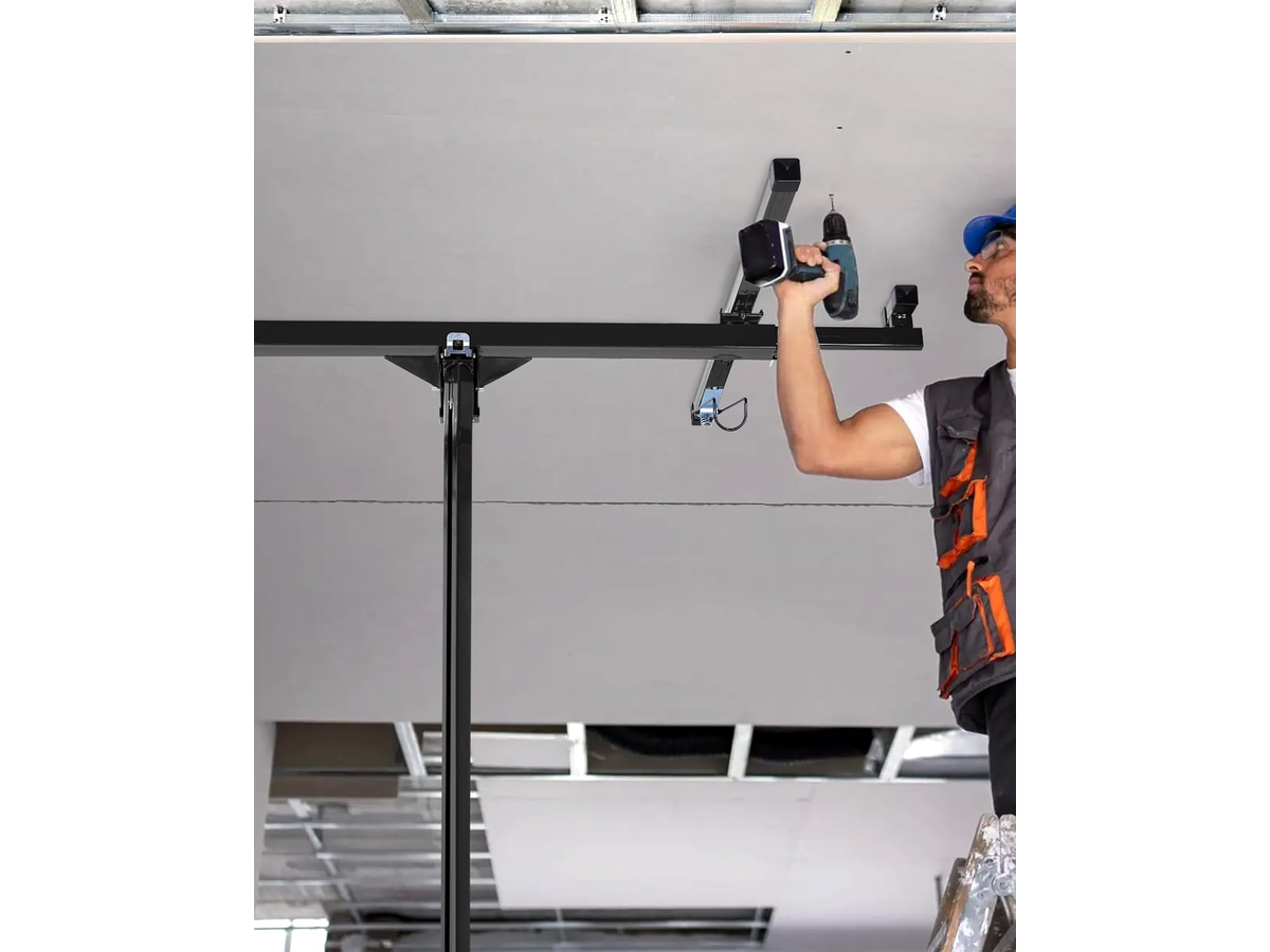 4.7M Drywall Panel Lifter 16FT Heavy Duty Plasterboard Hoist Drywall