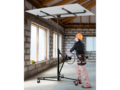 4.7M Drywall Panel Lifter 16FT Heavy Duty Plasterboard Hoist Drywall