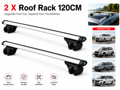 Aluminium Car Roof Racks Cross Bars