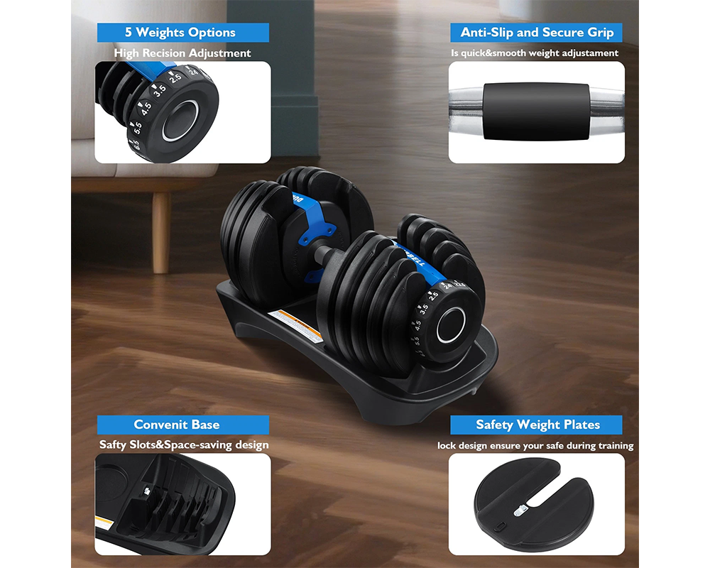 Adjustable dumbbells 24Kg